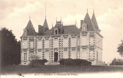 Livry chateau de Précy
