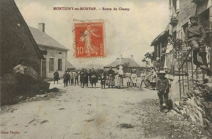 Montigny en Morvan Route de Chassy