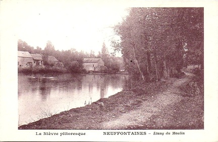 Neuffontaines étang du Moulin