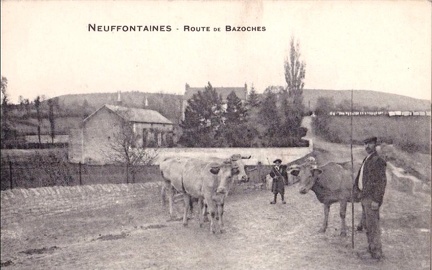 Neuffontaines route de Bazoches