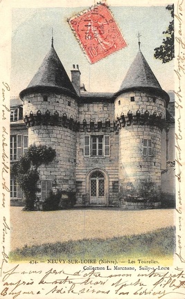 Neuvy sur Loire chateau de la Fabrique