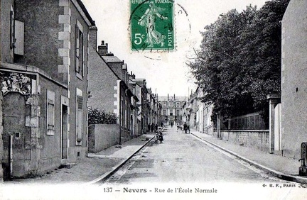 Nevers rue de l'Ecole Normale