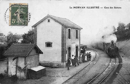 Montsauche Gare des Settons1