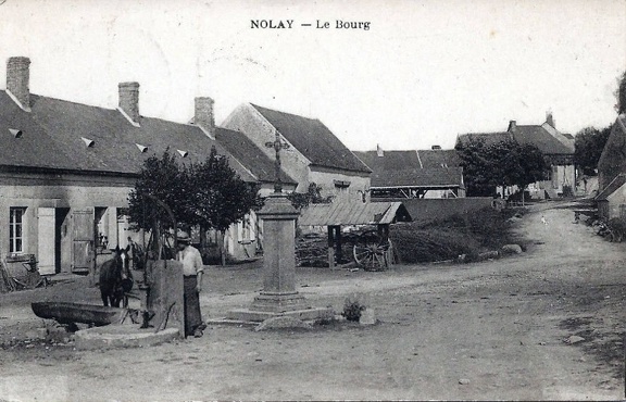 Nolay bourg