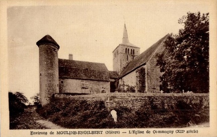 Moulins Engilbert Eglise de Commagny