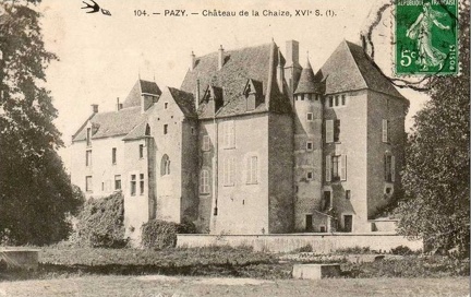 Pazy Château de la Chaize