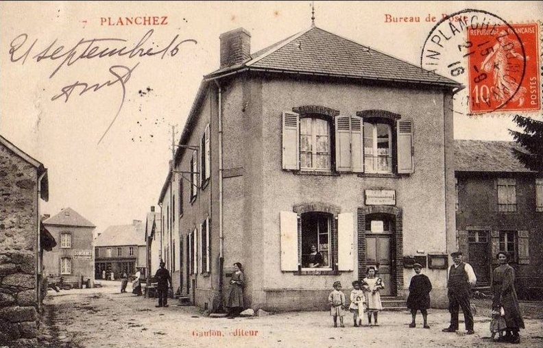 Planchez Bureau de poste