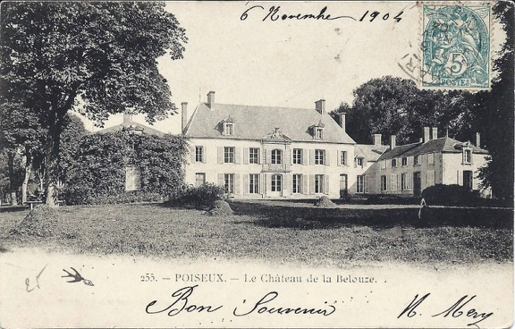 Poiseux Château de la Belouze