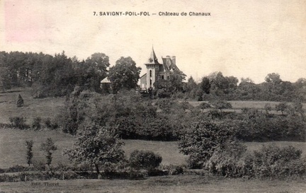 Savigny Poil Fol chateau de Chanaux