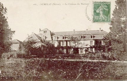 Semelay chateau du Matray 1