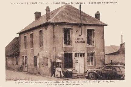 Saint Brisson Hôtel Clémendot-Ligeron Boucherie-charcuterie