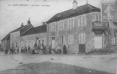 Saint Brisson Place et poste