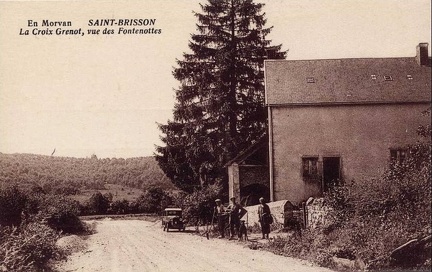 Saint Brisson Croix Grenot vue des Fontenottes