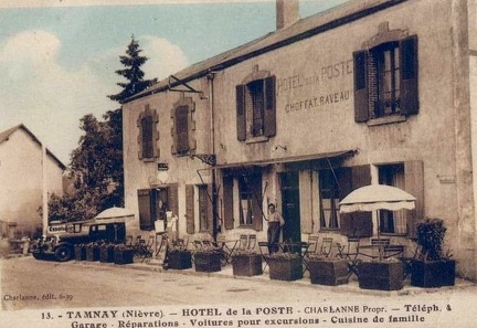 Tamnay en Bazois hotel de la Poste