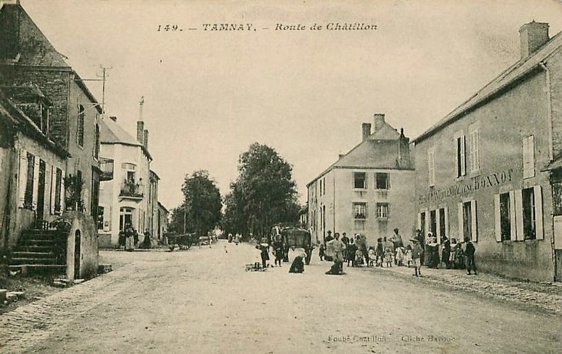 Tamnay en Bazois Route de Chatillon