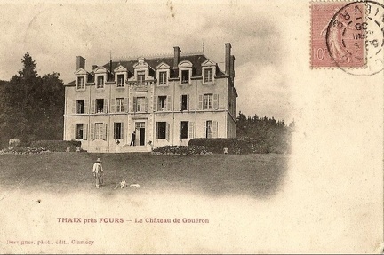 Thaix chateau du Goueron