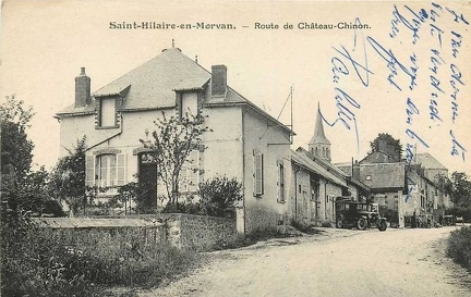 Saint Hilaire en Morvan Route de Château-Chinon
