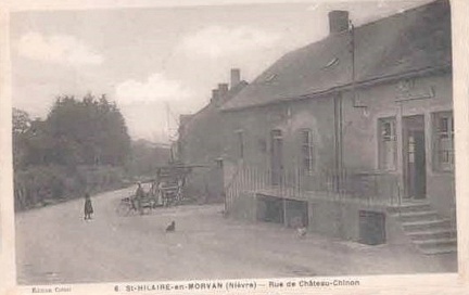 Saint Hilaire en Morvan Route de Château-Chinon1