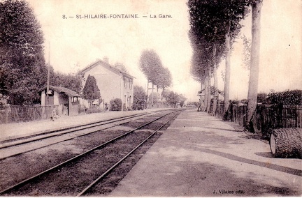 Saint Hilaire Fontaine Gare