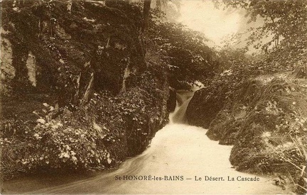 Saint Honoré les Bains Désert cascade