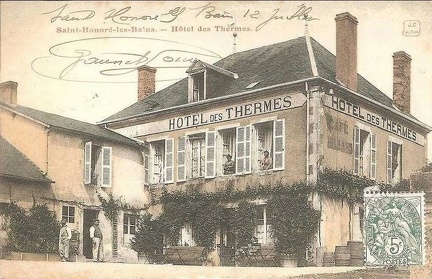 Saint Honoré les Bains Hôtel des thermes