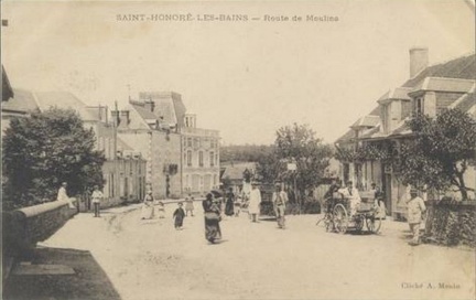 Saint Honoré les Bains Route de Moulins
