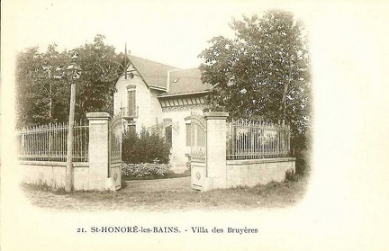 Saint Honoré les Bains Villa des bruyères
