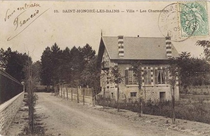 Saint Honoré les Bains Villa les Charmettes