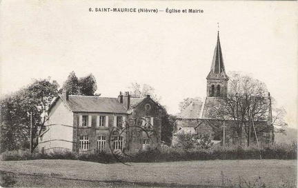 Saint Maurice Eglise et mairie