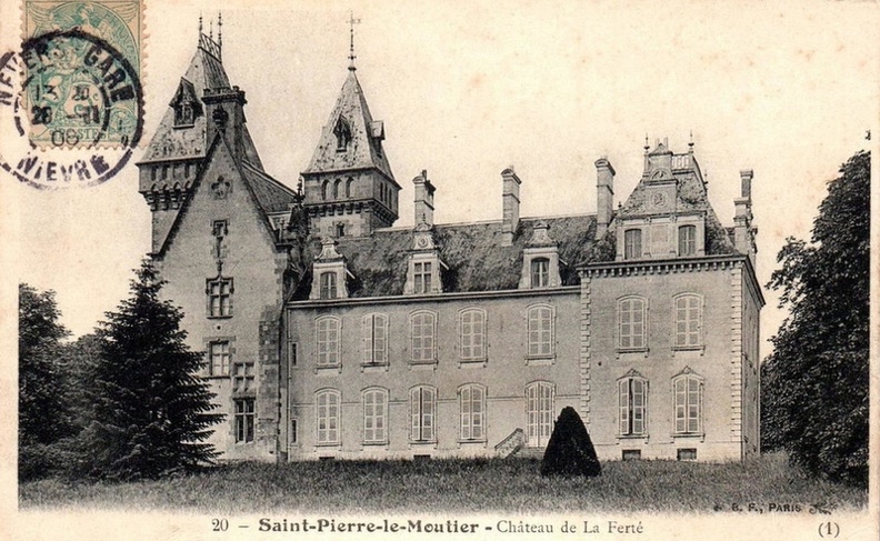 Saint Pierre le Moûtier Château de la Ferté