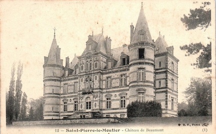 Saint Pierre le Moûtier Château de Beaumont