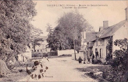Toury Lurcy route de Saint Germain