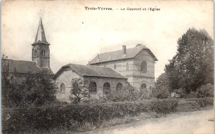 Trois Vevres couvent et église