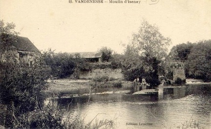 Vandenesse moulin d'Isenay
