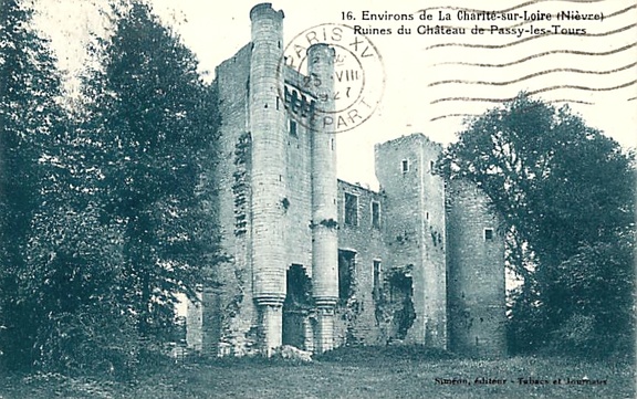 Varennes les Narcy ruines du chateau de Passy 5