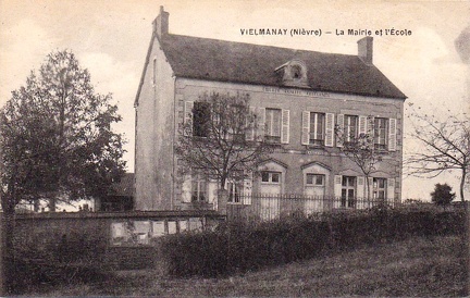 Vielmanay mairie et école