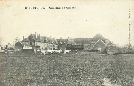 Vignol chateau de Chassy