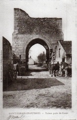 Saint Vérain Ruines porte de Cosne