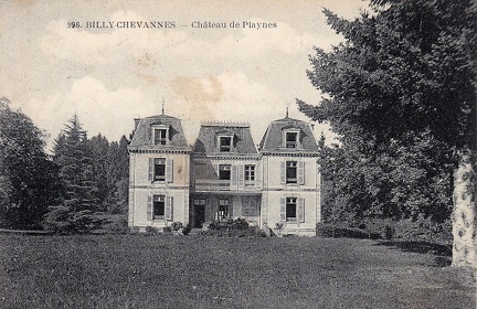 Billy Chevannes Château de Playnes