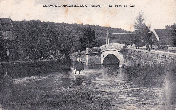 Corvol l'Orgueilleux Pont du gué