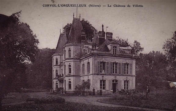 Corvol l'Orgueilleux Château de Villette1