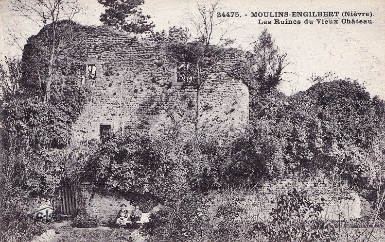 Moulins Engilbert Ruines du vieux château