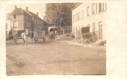 Alligny Cosne rue 1905