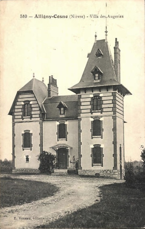 Alligny Cosne villa des Augeries
