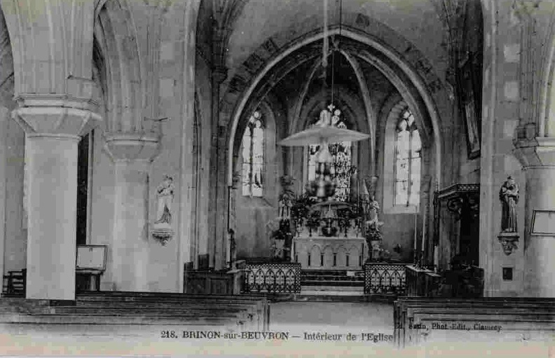 Brinon sur Beuvron église