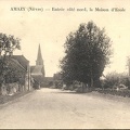 Amazy Entrée côté nord -Maison d'école