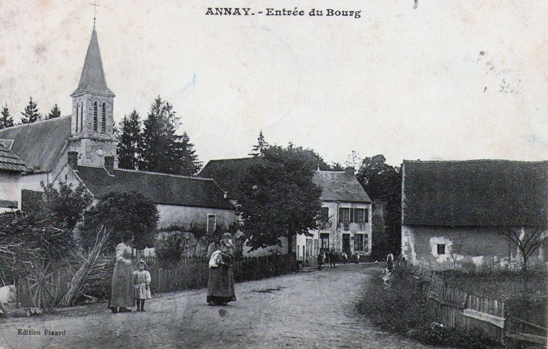 Annay Entrée du village1