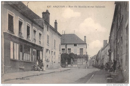 Arquian Rue du moulin et rue Sobiesky