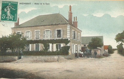 Arzembouy Hôtel de la gare
