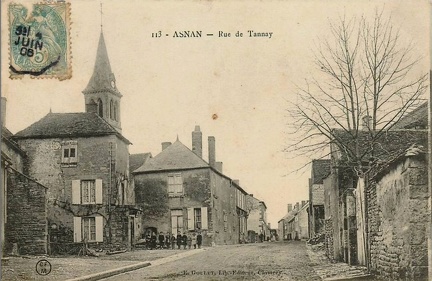 Asnan Rue de Tannay